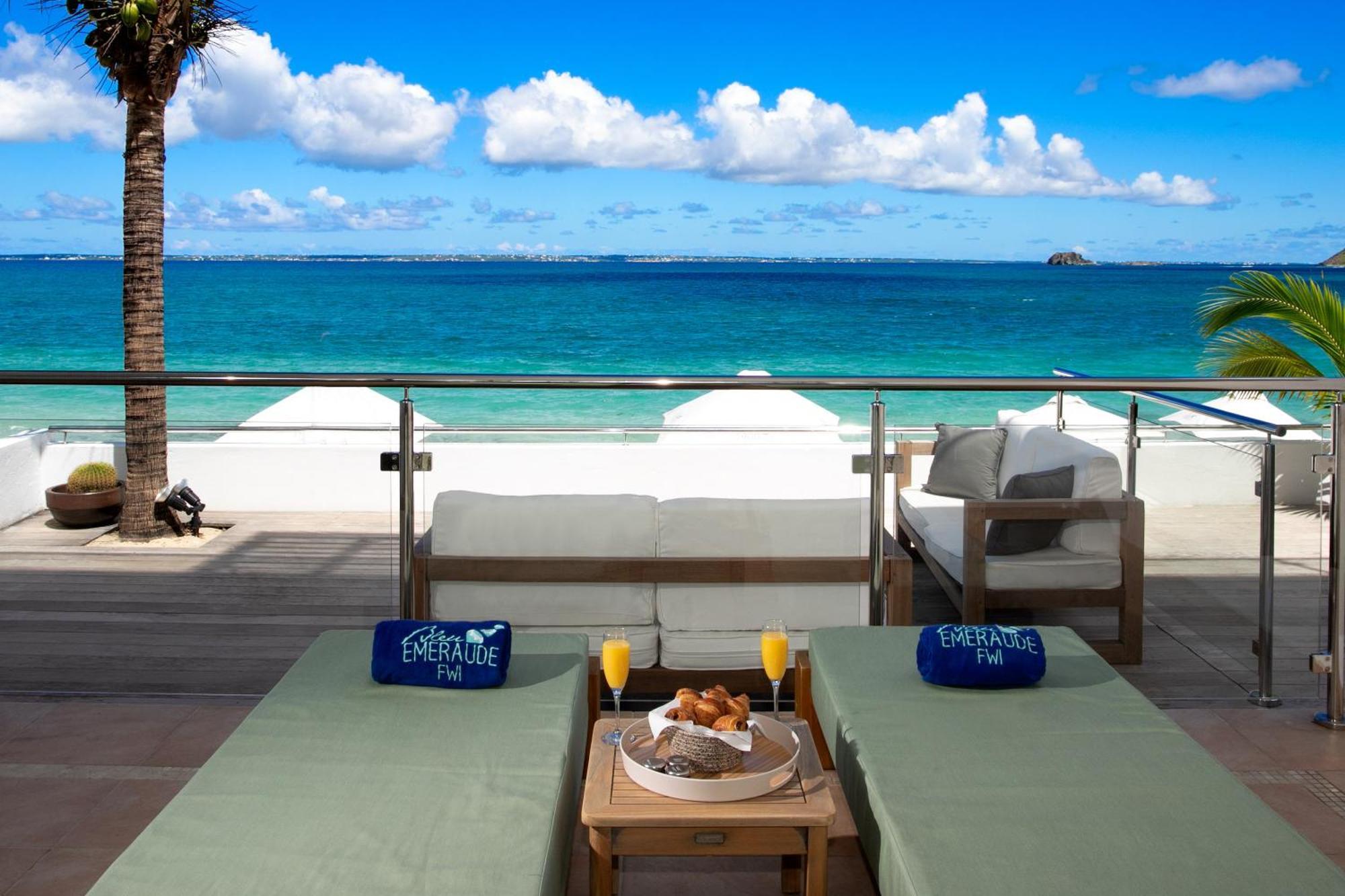 Bleu Emeraude Hotel Grand Case Exteriör bild