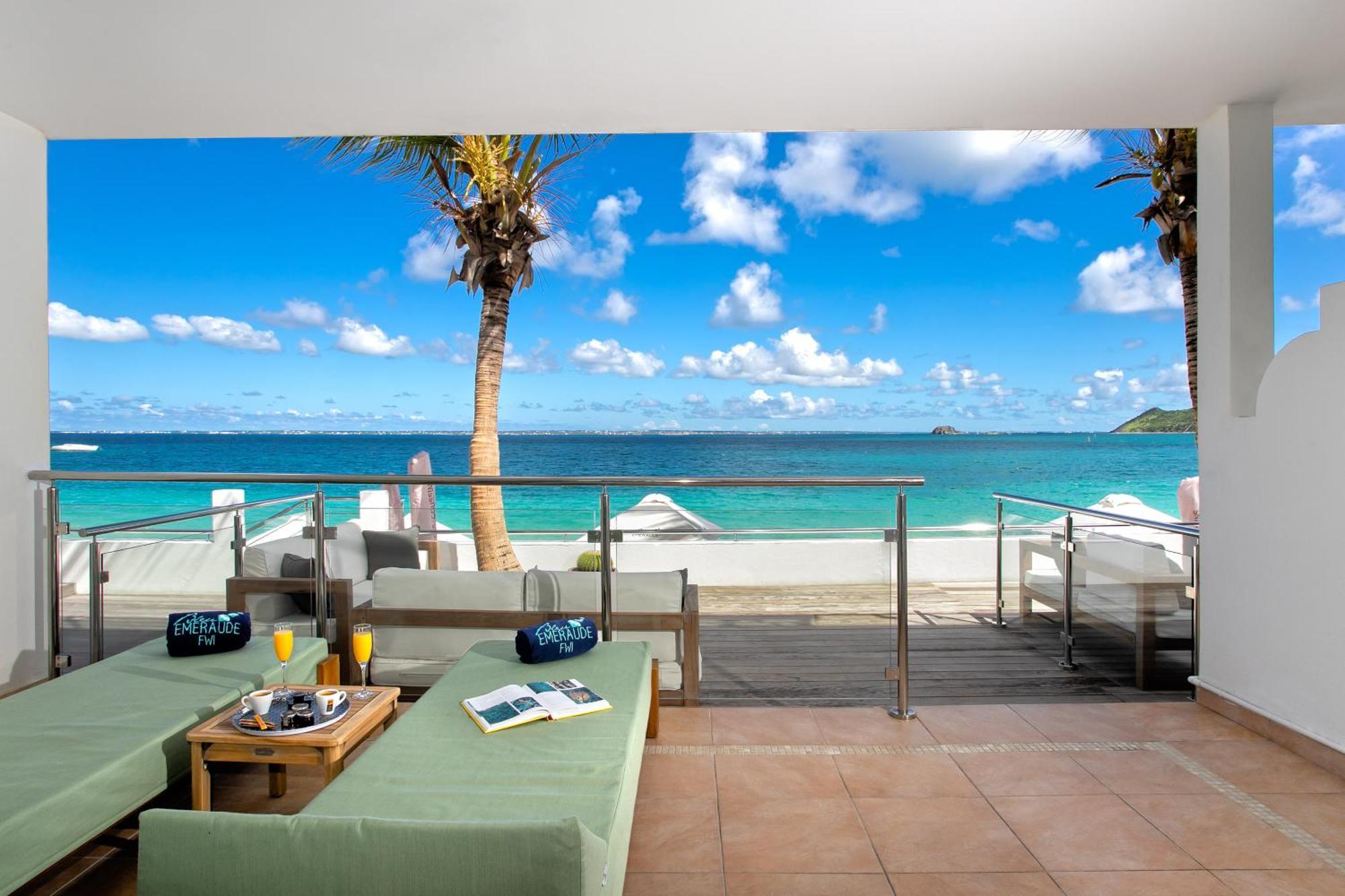 Bleu Emeraude Hotel Grand Case Exteriör bild