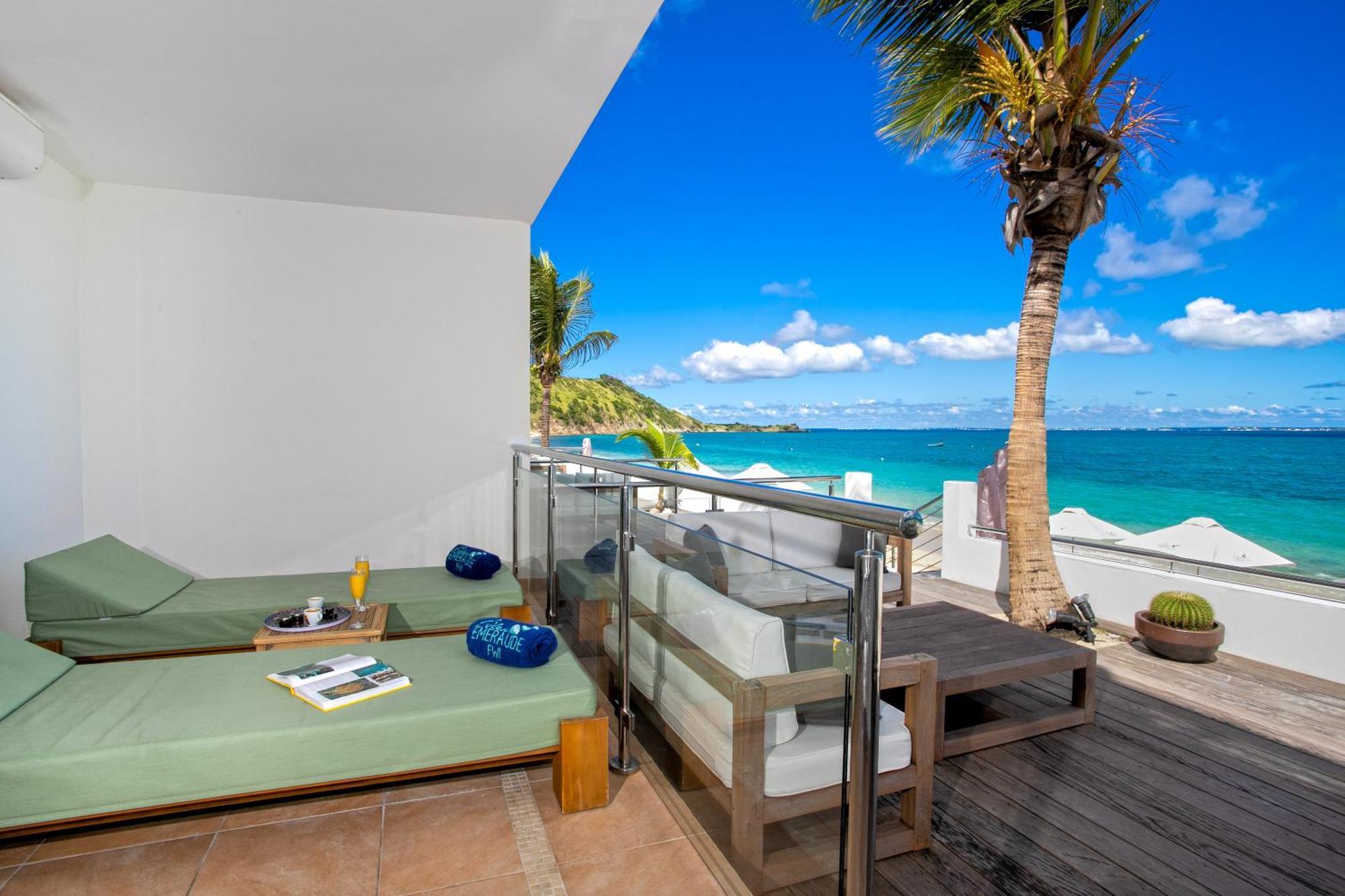 Bleu Emeraude Hotel Grand Case Exteriör bild