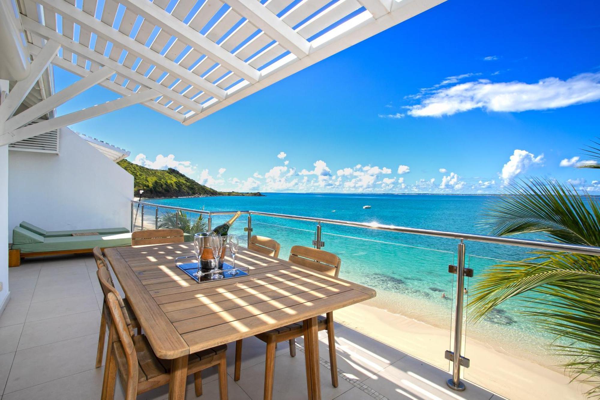 Bleu Emeraude Hotel Grand Case Exteriör bild
