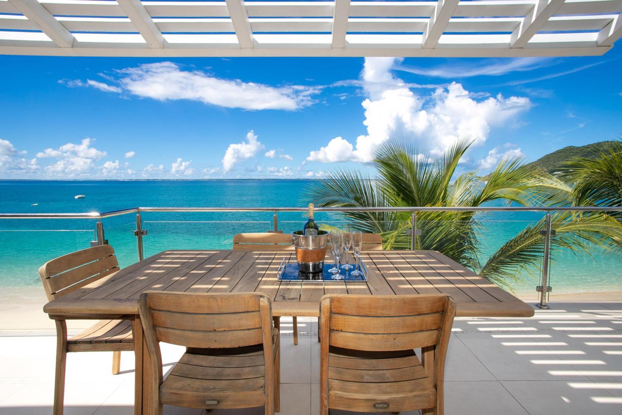 Bleu Emeraude Hotel Grand Case Exteriör bild