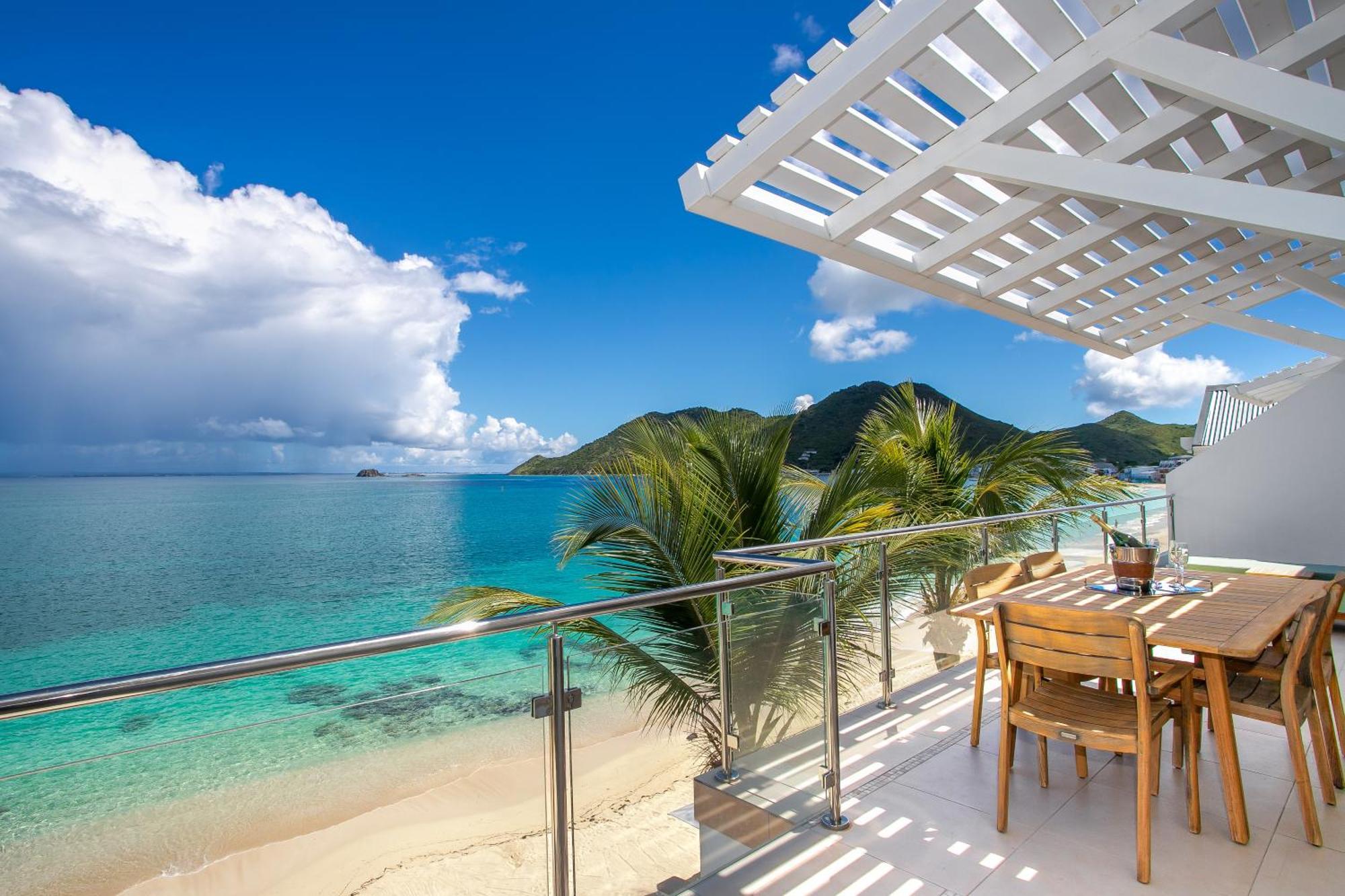 Bleu Emeraude Hotel Grand Case Exteriör bild