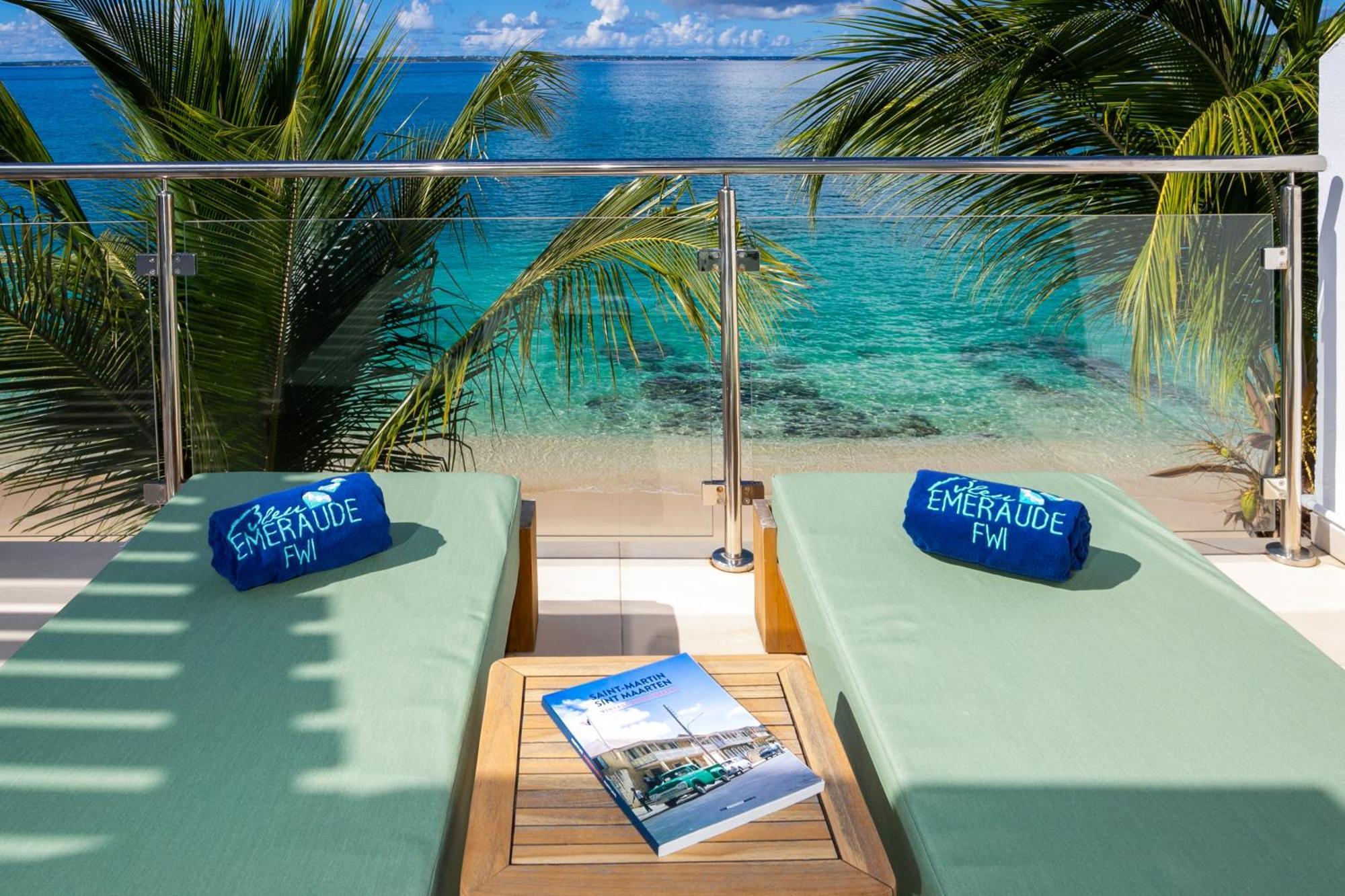 Bleu Emeraude Hotel Grand Case Exteriör bild