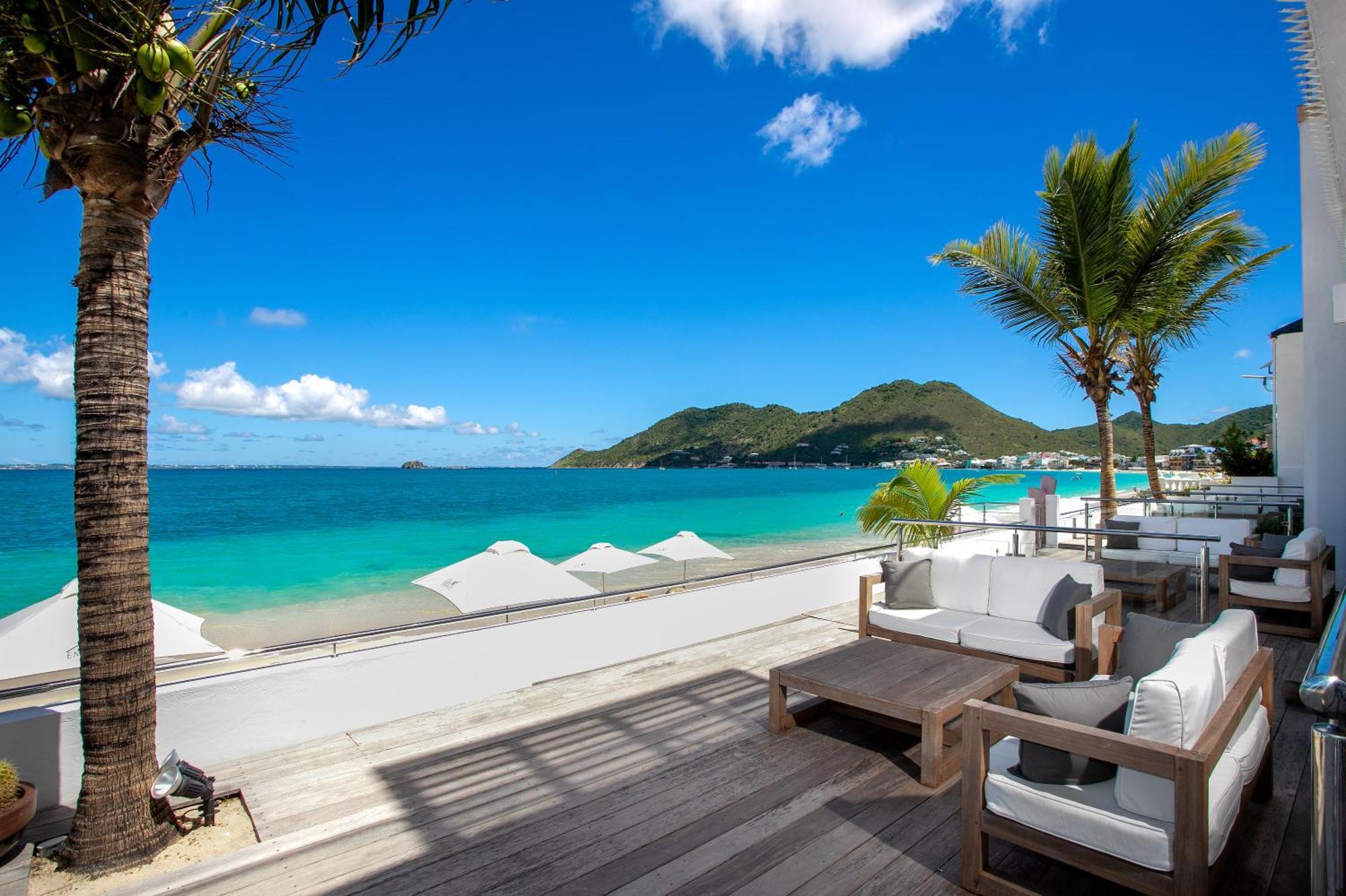Bleu Emeraude Hotel Grand Case Exteriör bild
